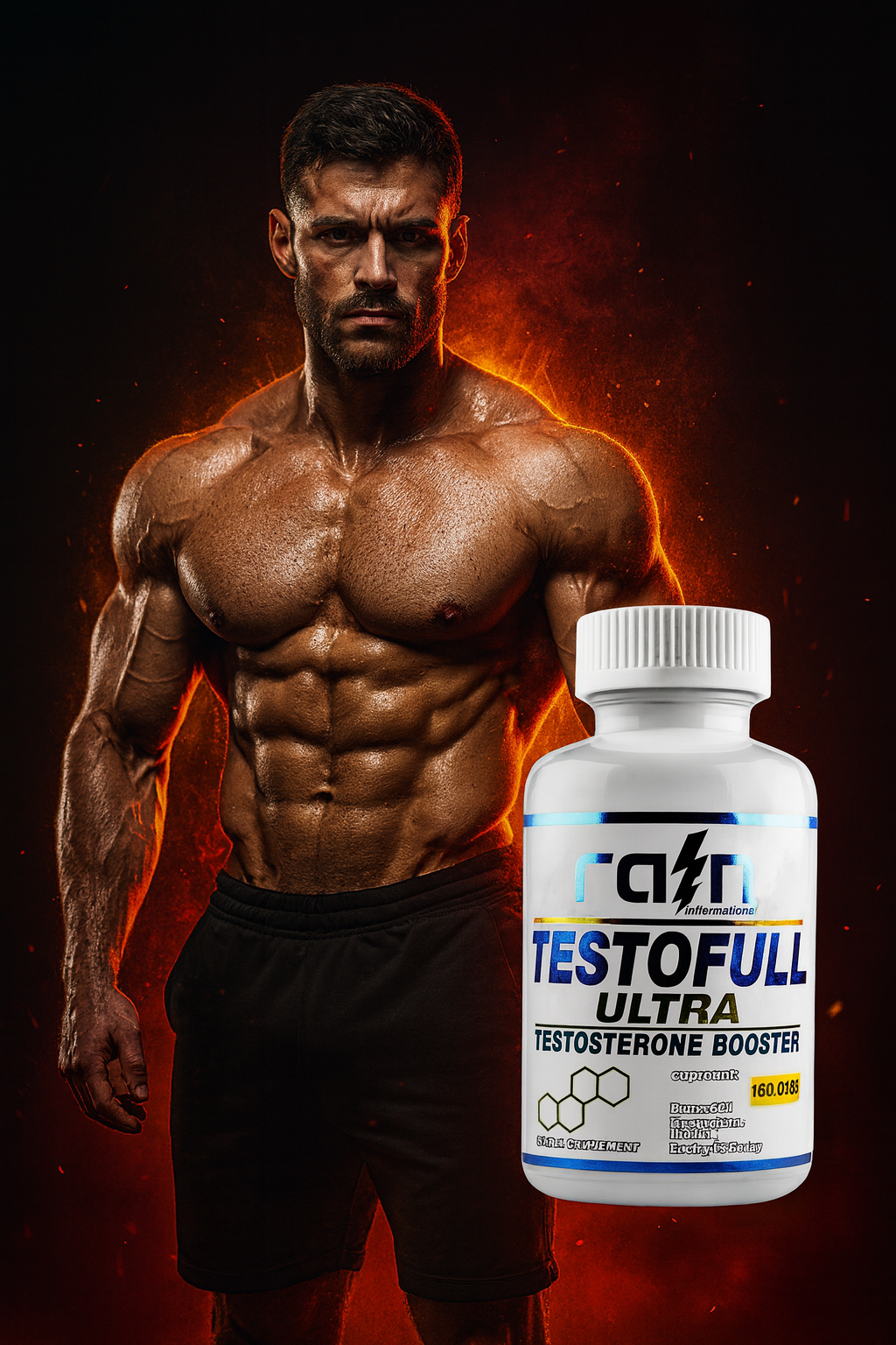 💥 TESTOSTERONA FULL BOOSTER X180 – Potencia Masculina Natural 💪